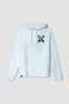 SUDADERA CON CAPUCHA CLASSIC ICE BLUE