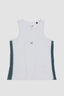 WHITE ACTIVE WOMAN TANK TOP