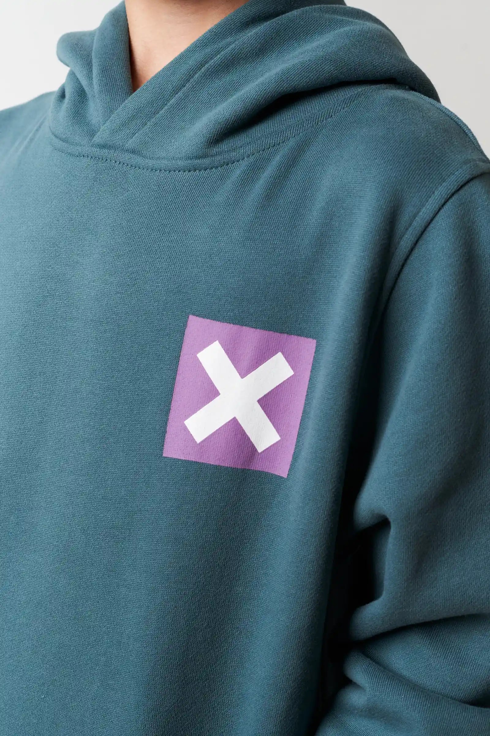 SUDADERA CON CAPUCHA KIDS NATURE AMAZON GREEN thumbnail