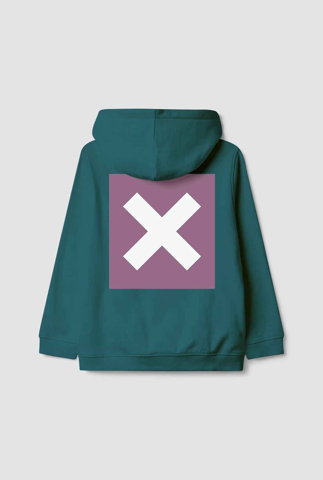 SUDADERA CON CAPUCHA KIDS NATURE AMAZON GREEN thumbnail