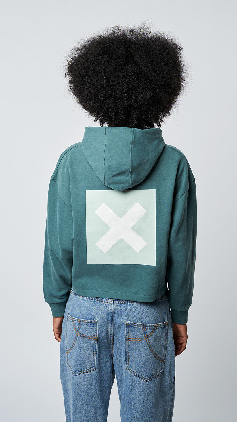 HOODIE MUJER NATURE AMAZON GREEN thumbnail