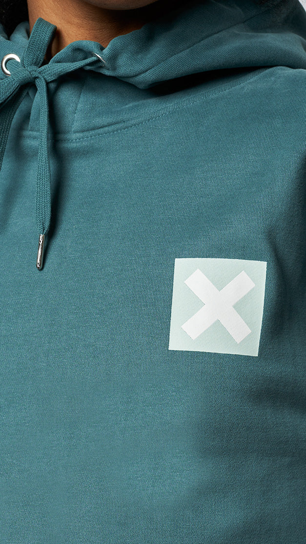 HOODIE MUJER NATURE AMAZON GREEN thumbnail