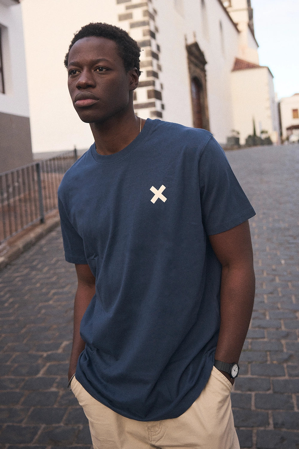 CAMISETA AMSTERDAM AZUL MARINO