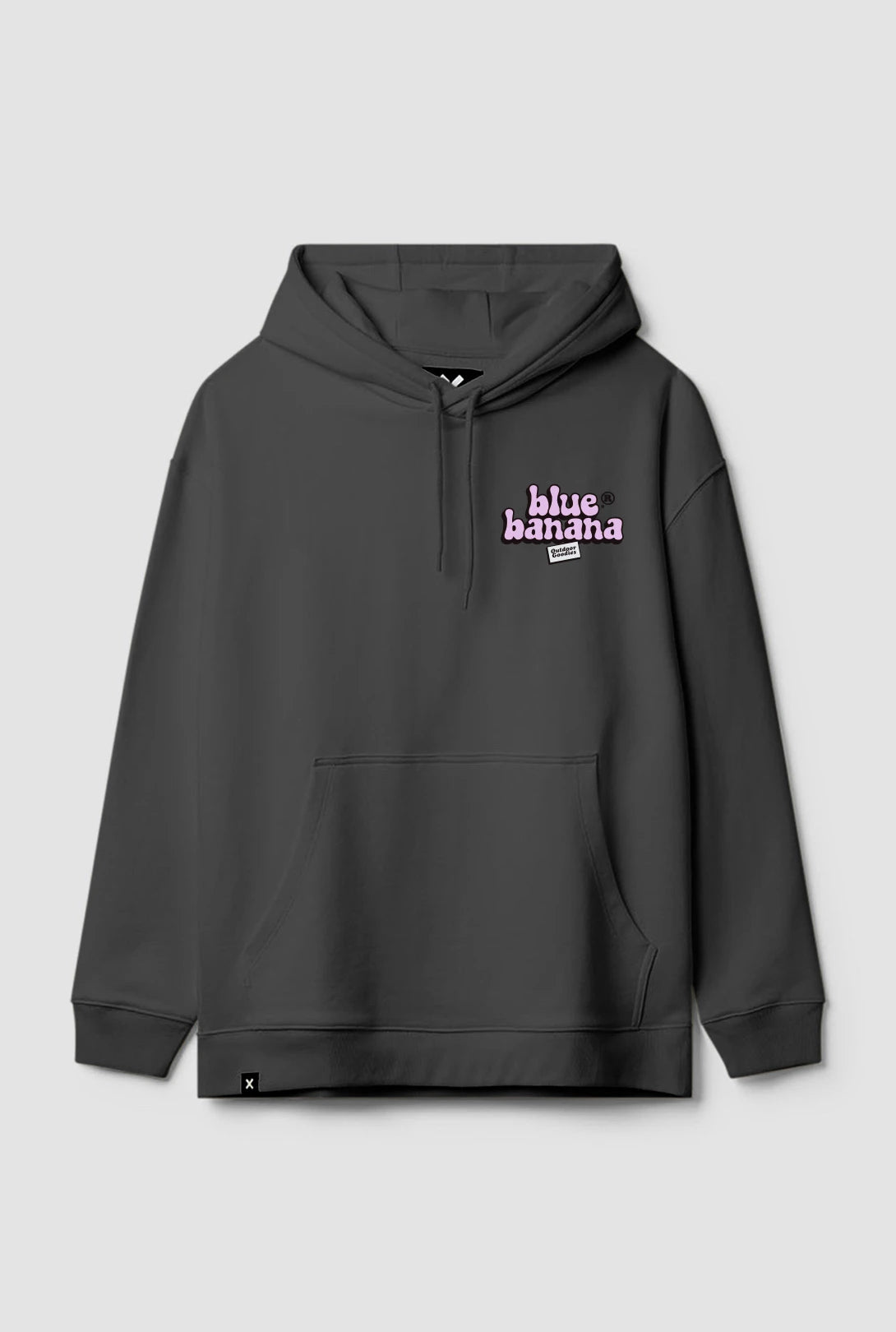 SUDADERA CON CAPUCHA HAKUBA ANTRACITA