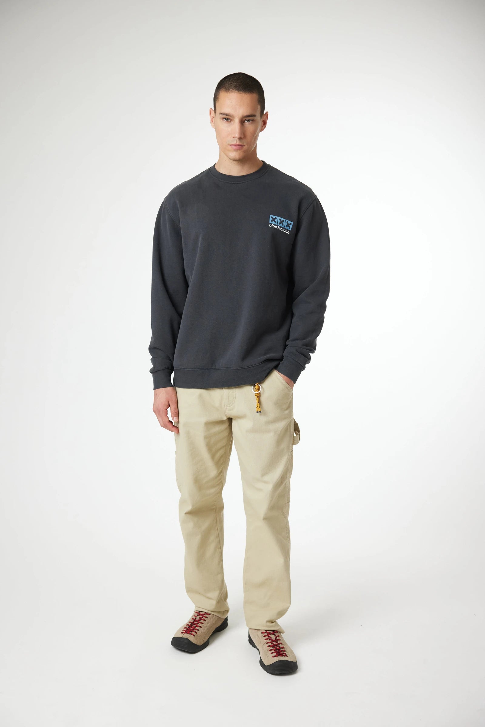 SUDADERA LINE ANTRACITA thumbnail