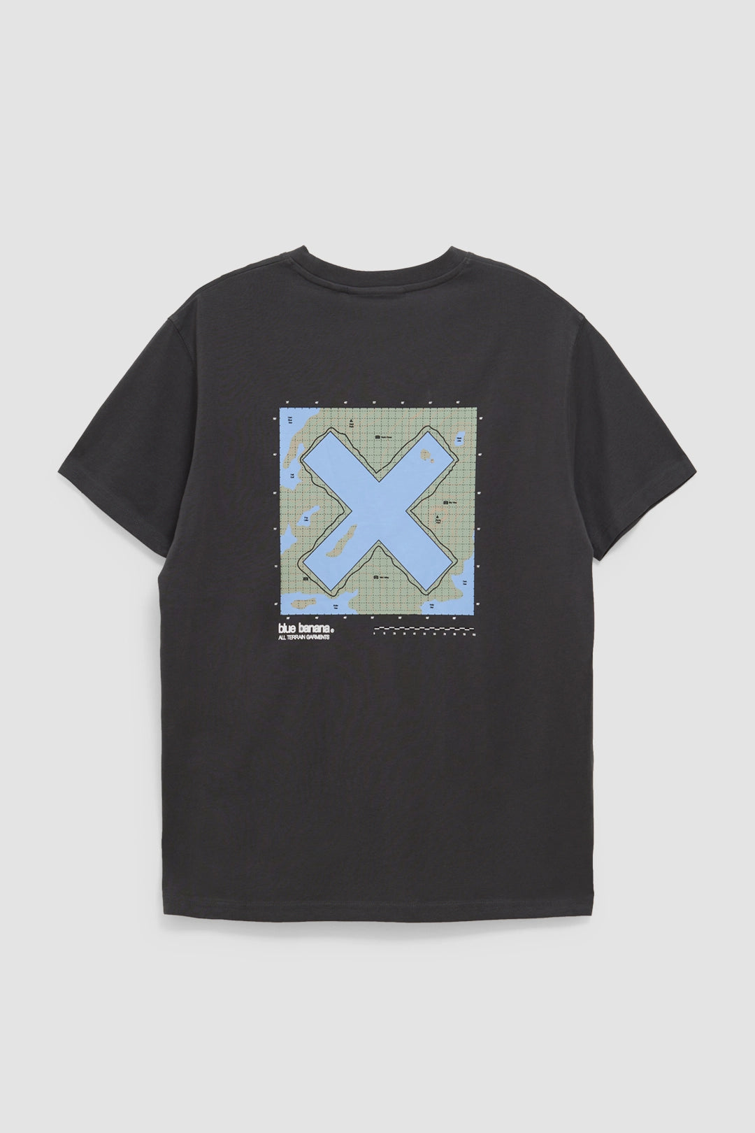 ANTHRACITE MAP TEE