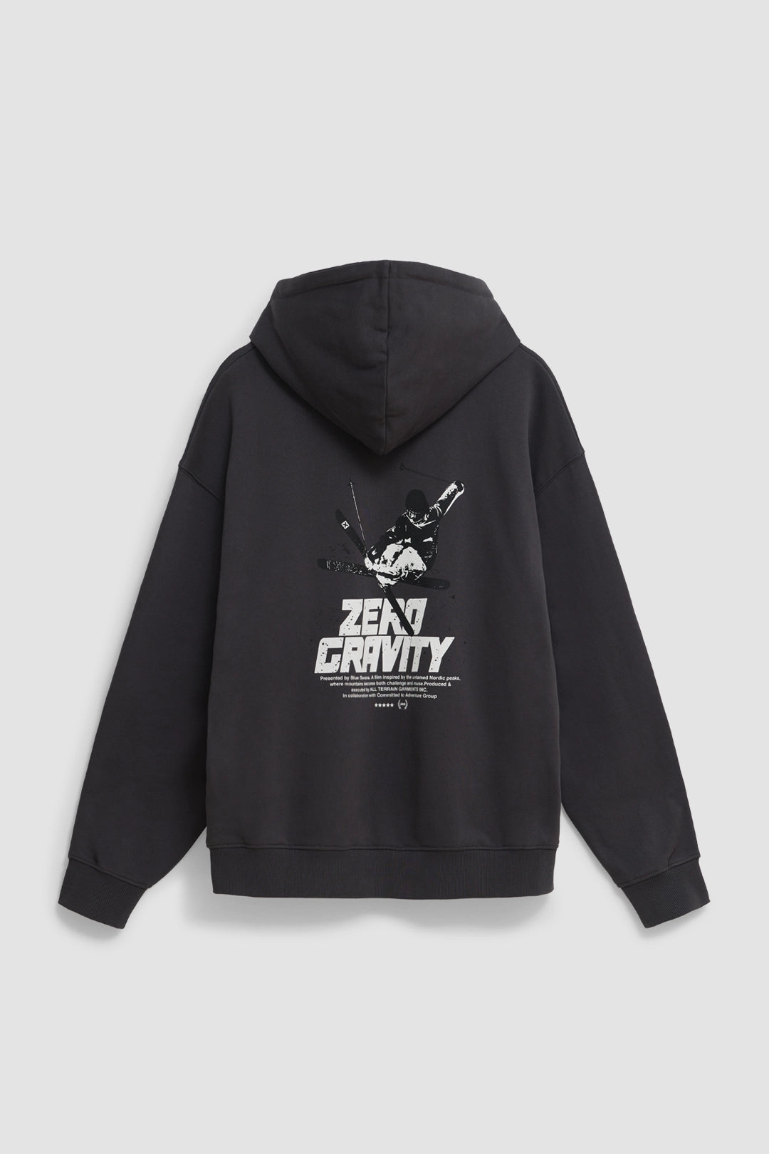 SUDADERA CON CAPUCHA NORDIC ANTRACITA
