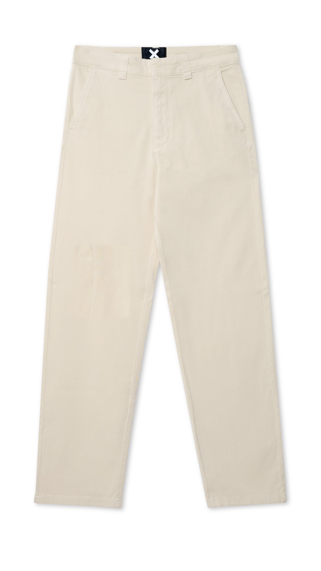 BEIGE HEART WOMAN CHINO PANTS
