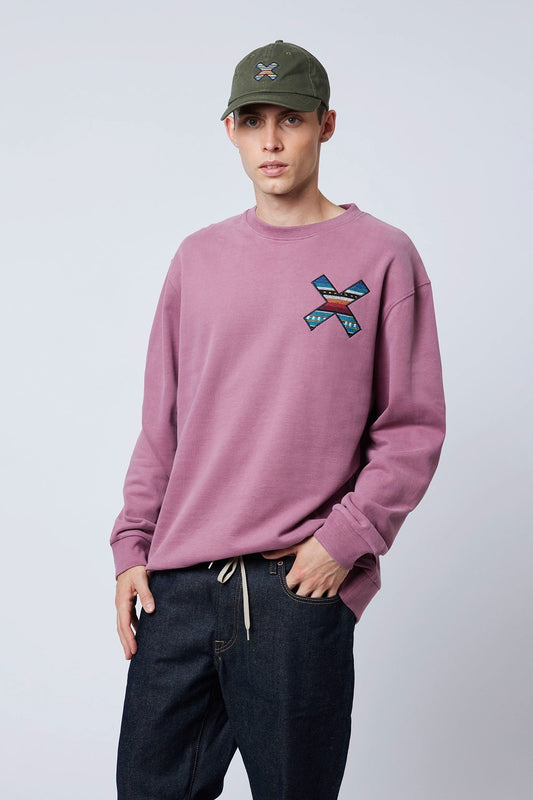 Sudadera Granate Hombre Sudadera Coolway Straight Crewneck Hombre