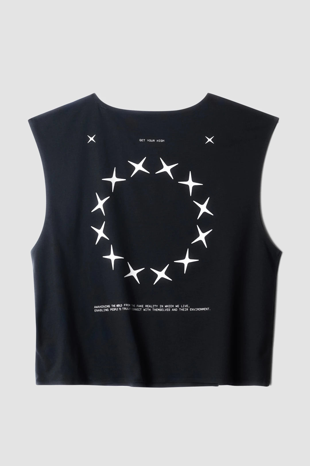 TOP TANK MUJER CLUB NEGRO