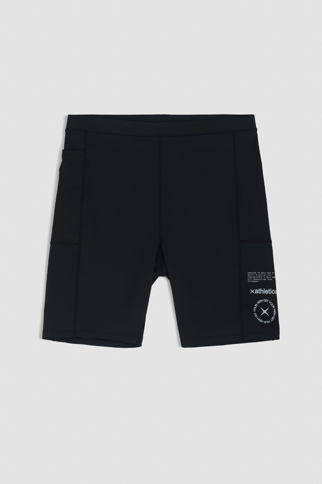 LEGGINGS CORTOS TRAIN NEGROS