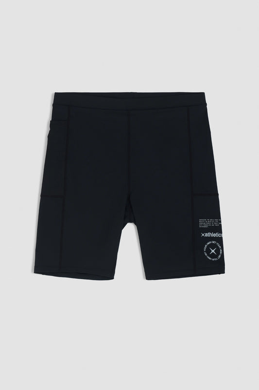 LEGGINGS CORTOS TRAIN NEGROS