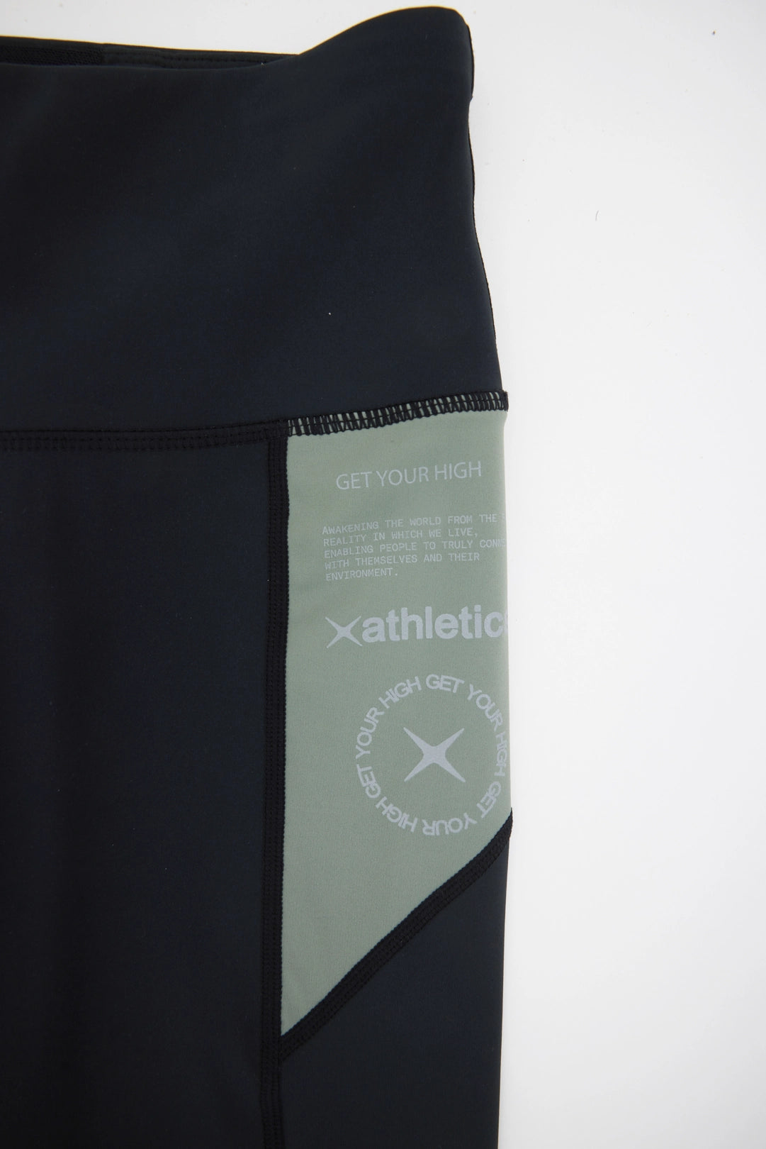 LEGGINGS MUJER TRAIN NEGROS