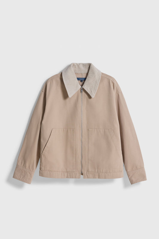 CAMEL BLOUSON WOMAN JACKET
