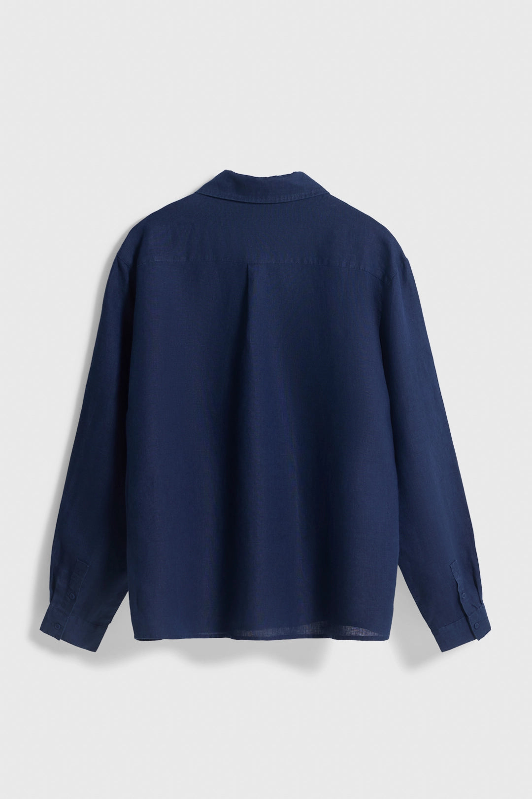 CAMISA DE LINO BREEZE AZUL MARINO