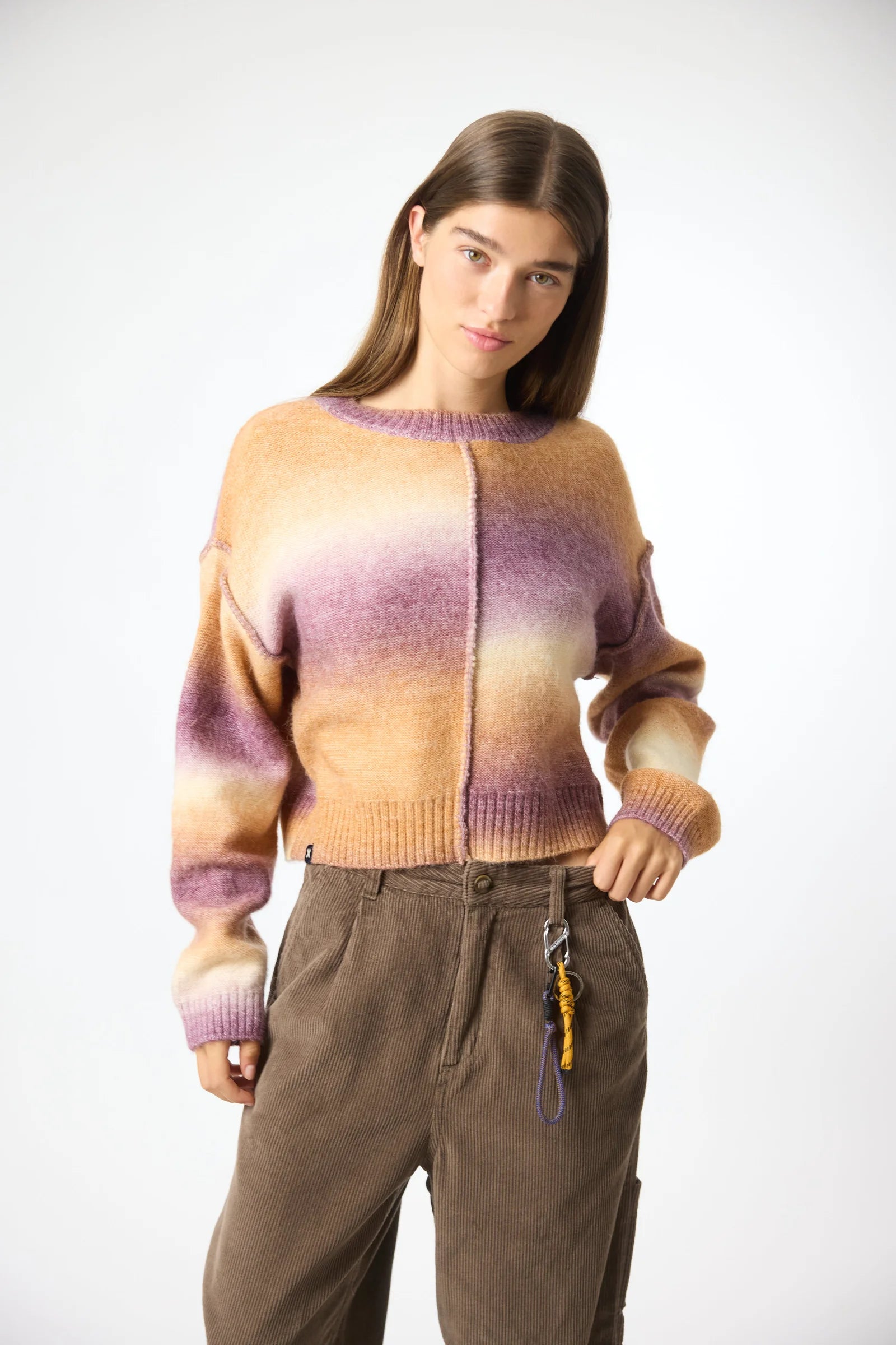 PANTALÓN STRAIGHT MUJER MIMI MARRÓN