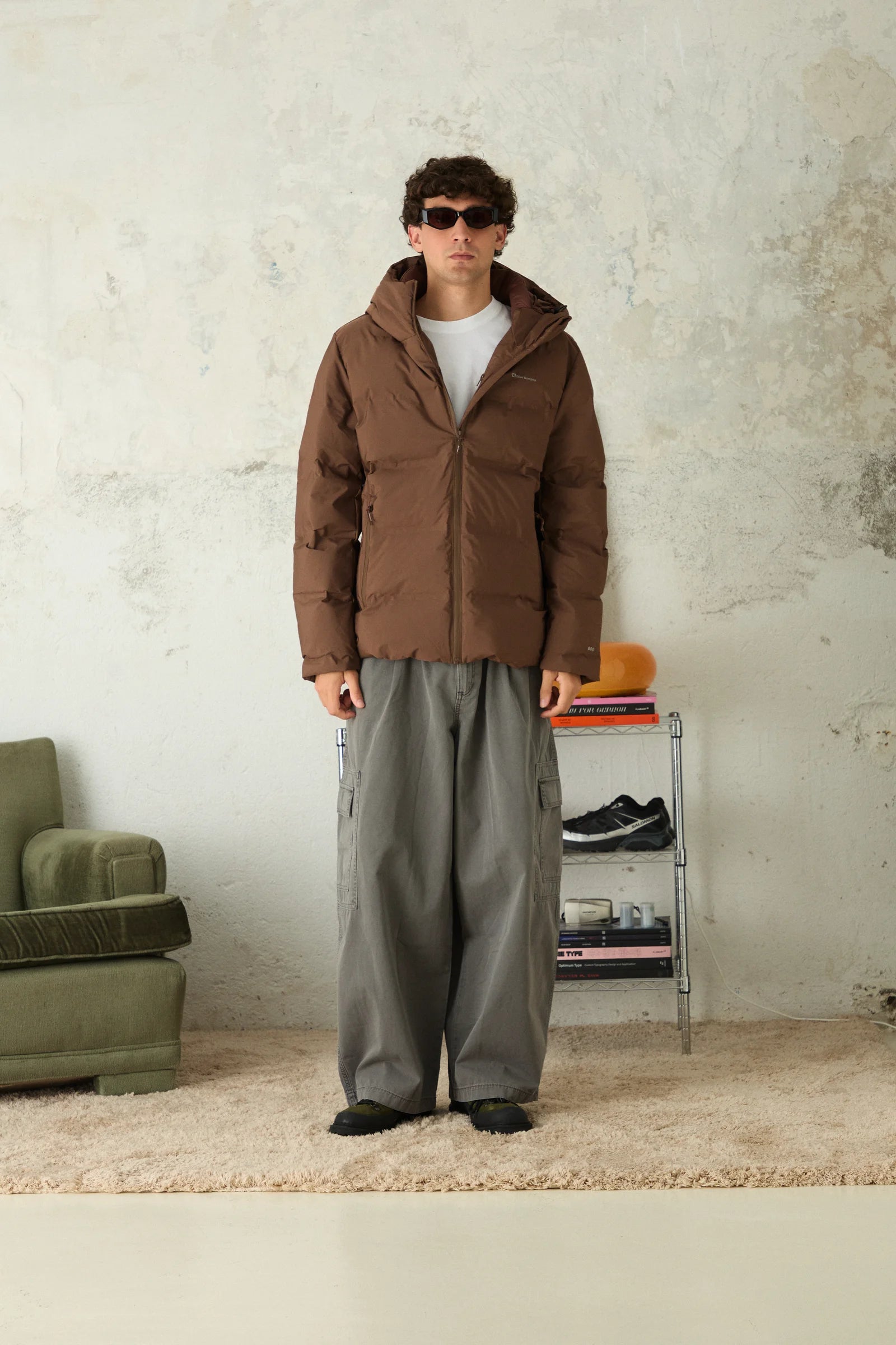 PUFFER PARKA NEST MARRÓN thumbnail