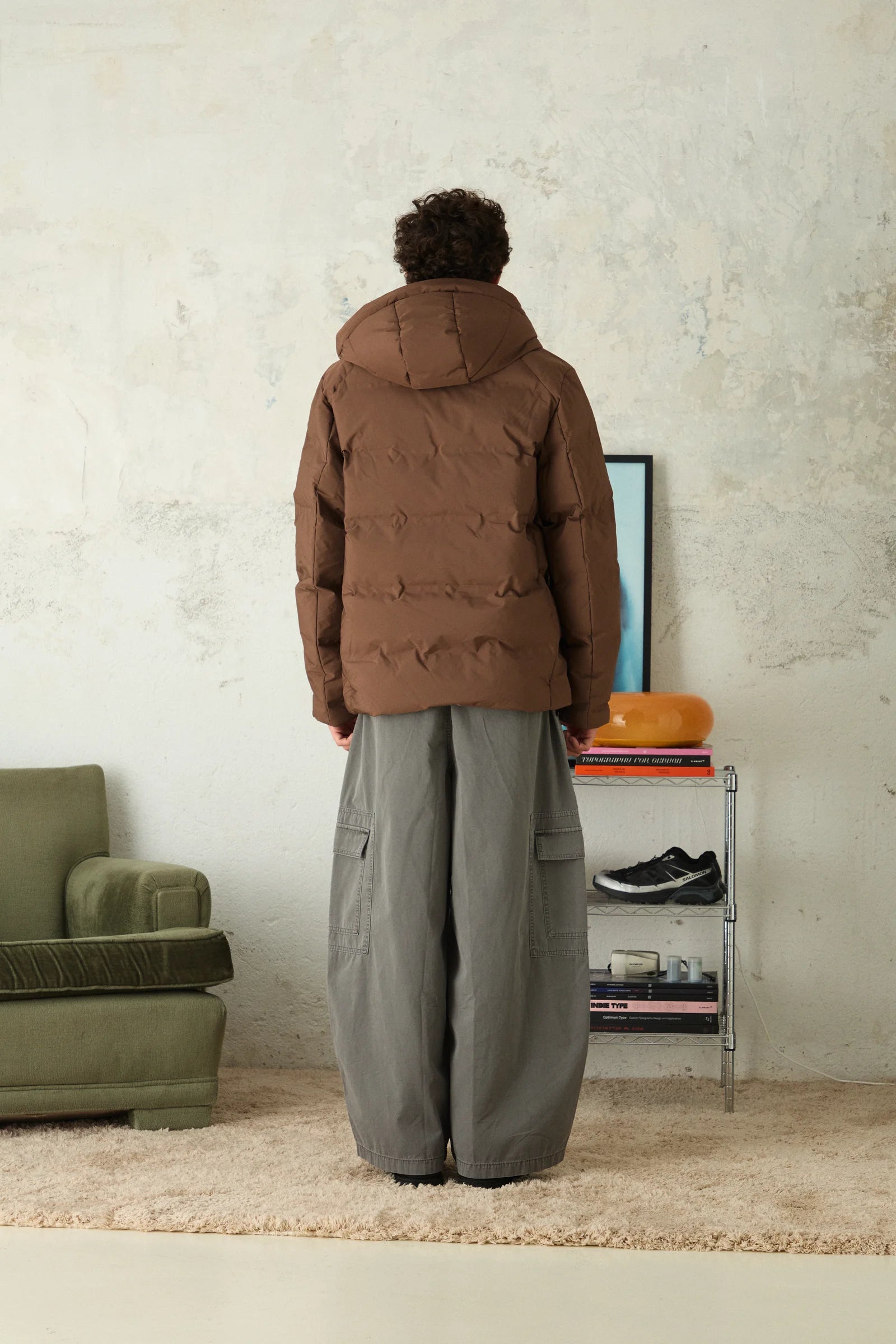 PUFFER PARKA NEST MARRÓN thumbnail