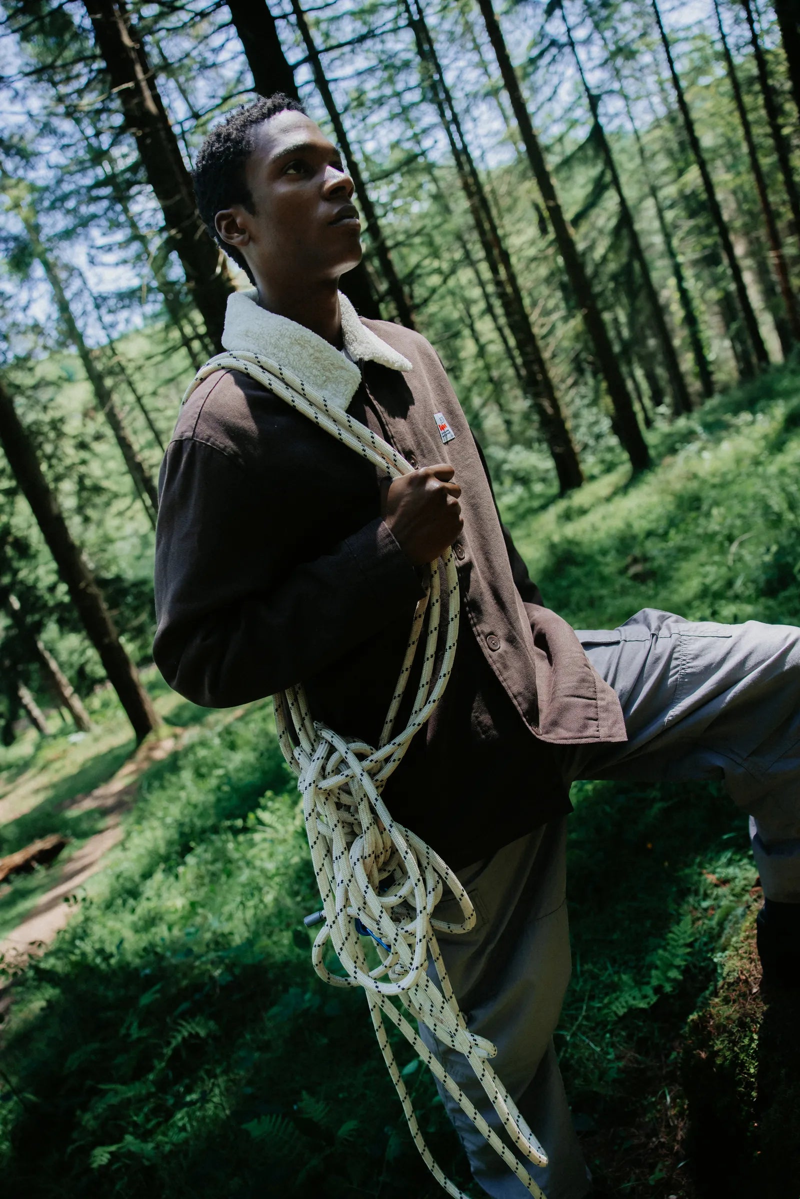 BROWN GRANITE JACKET