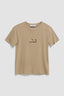 CAMISETA MUJER GARDEN CAMEL