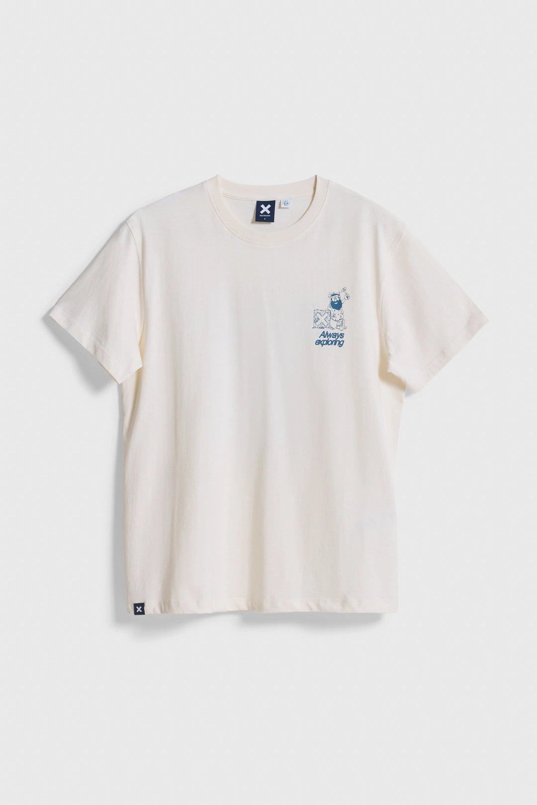 CAMISETA CAVERN BLANCO ROTO
