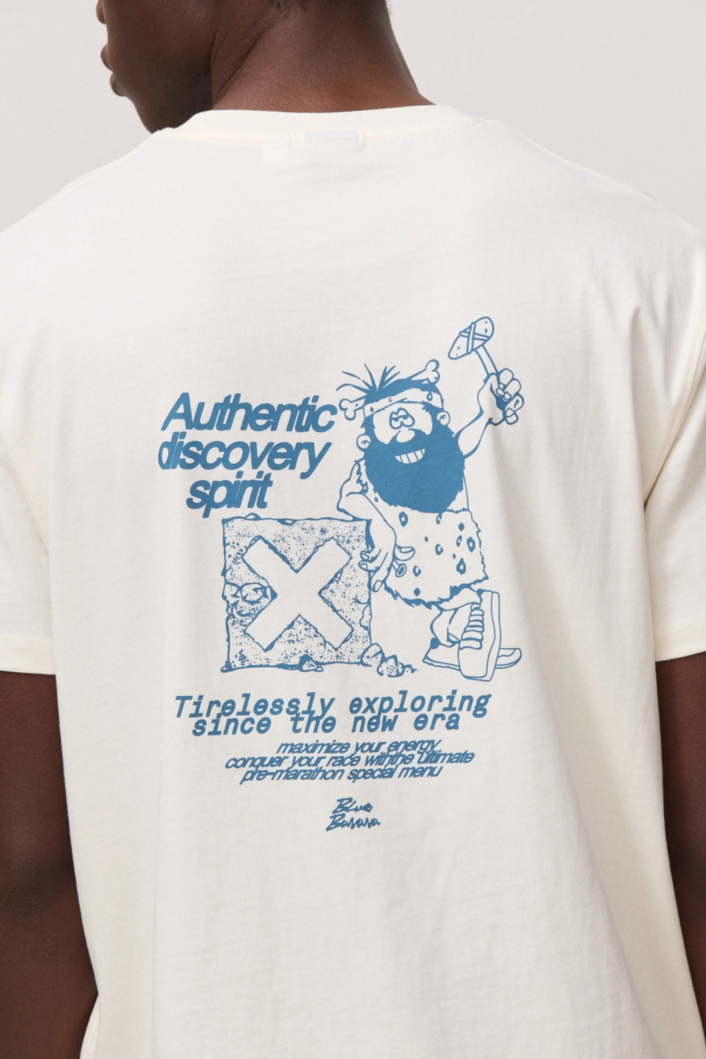 CAMISETA CAVERN BLANCO ROTO