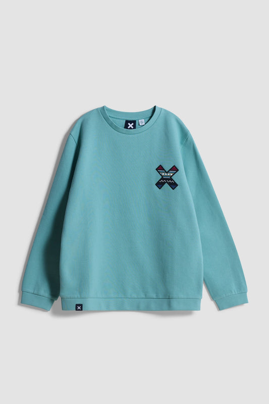 SUDADERA KIDS CLASSIC ACQUA
