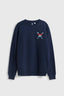 SUDADERA CLASSIC AZUL MARINO