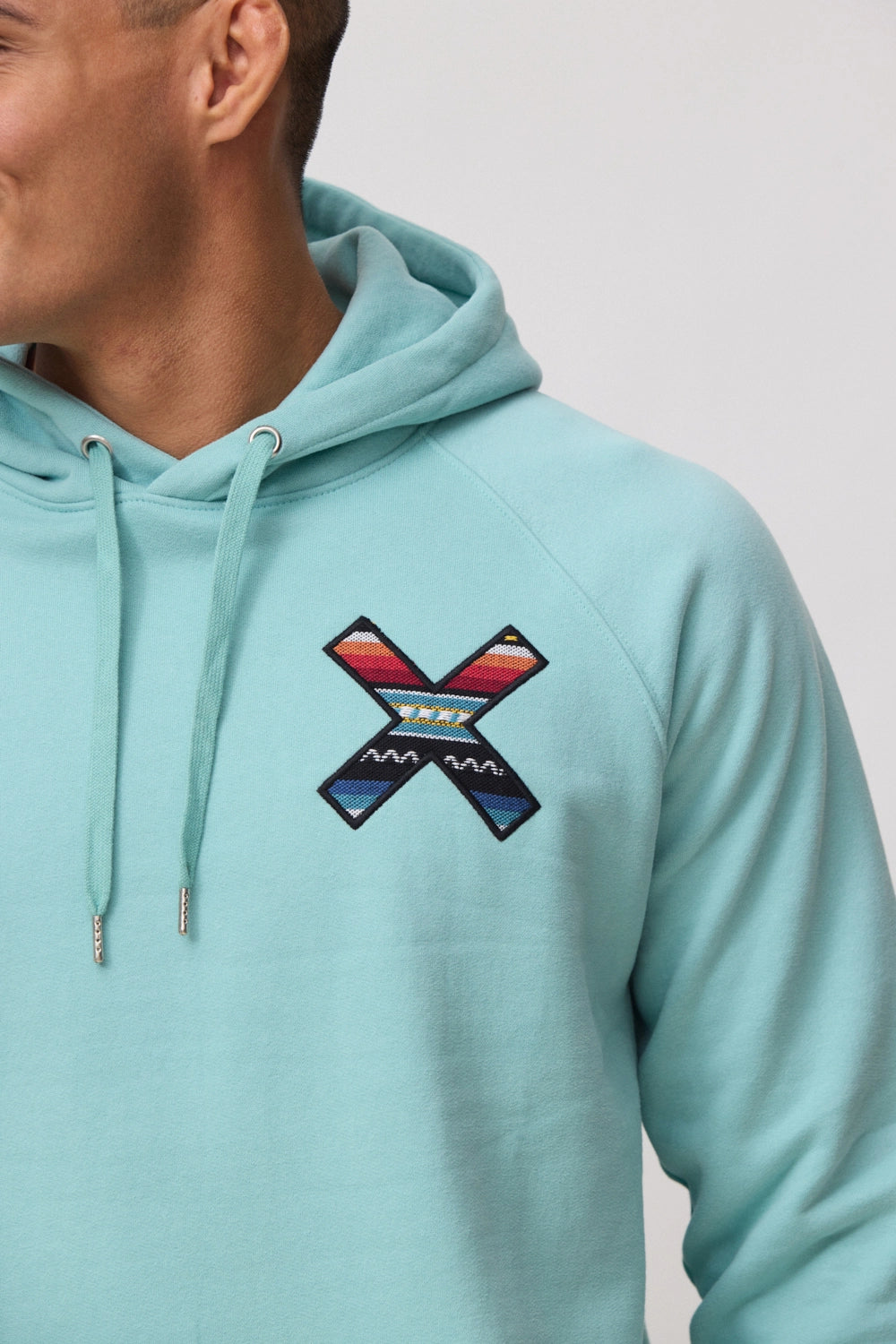 SUDADERA CON CAPUCHA CLASSIC ACQUA