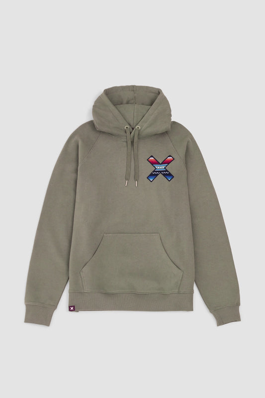 SUDADERA CON CAPUCHA CLASSIC CAQUI