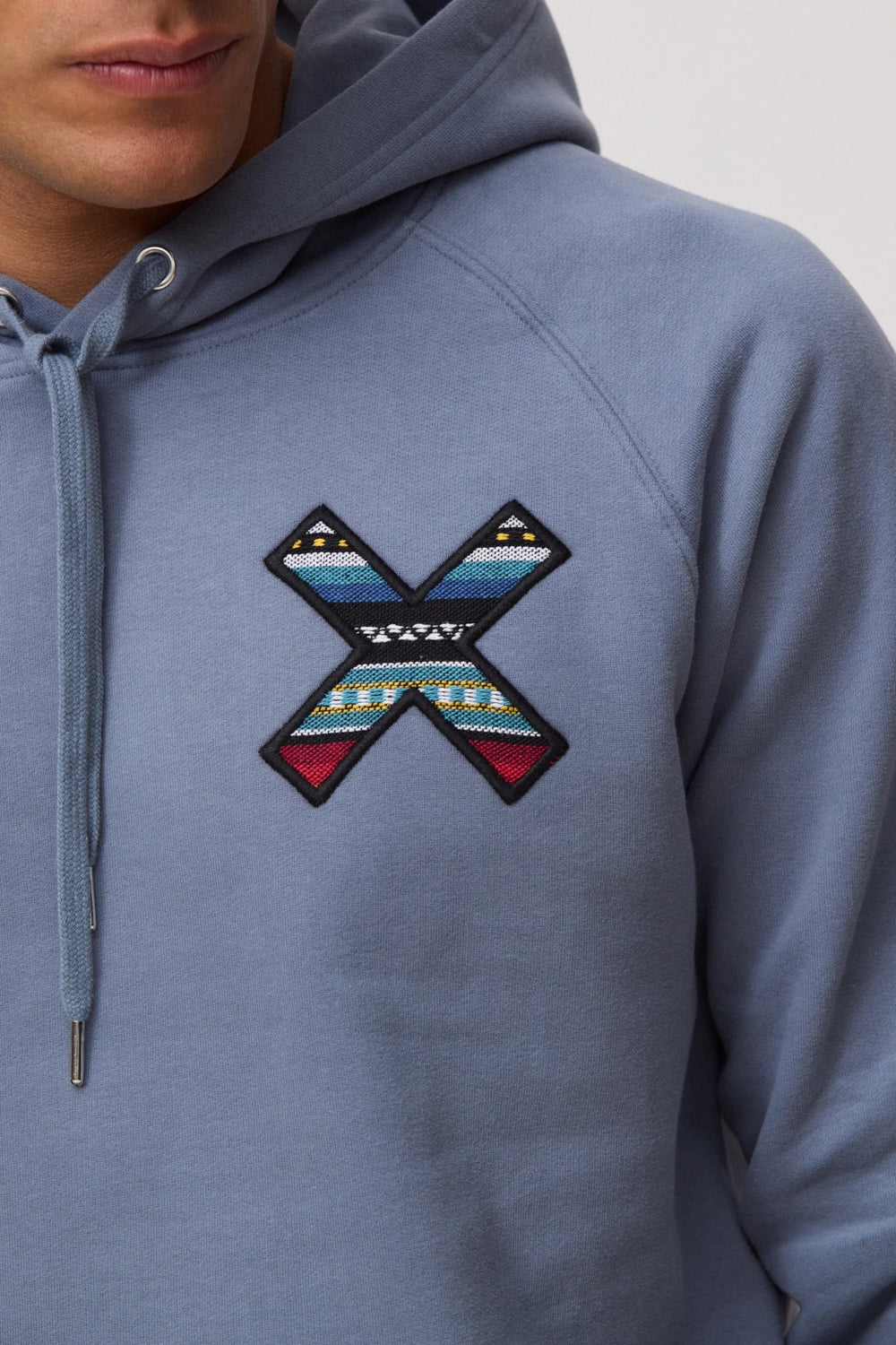 SUDADERA CON CAPUCHA CLASSIC SKY BLUE