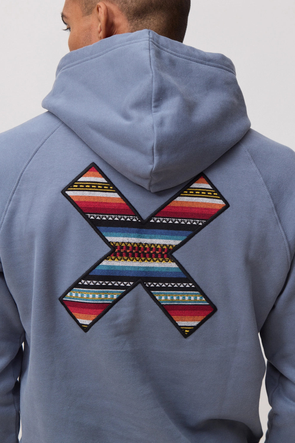 SUDADERA CON CAPUCHA CLASSIC SKY BLUE