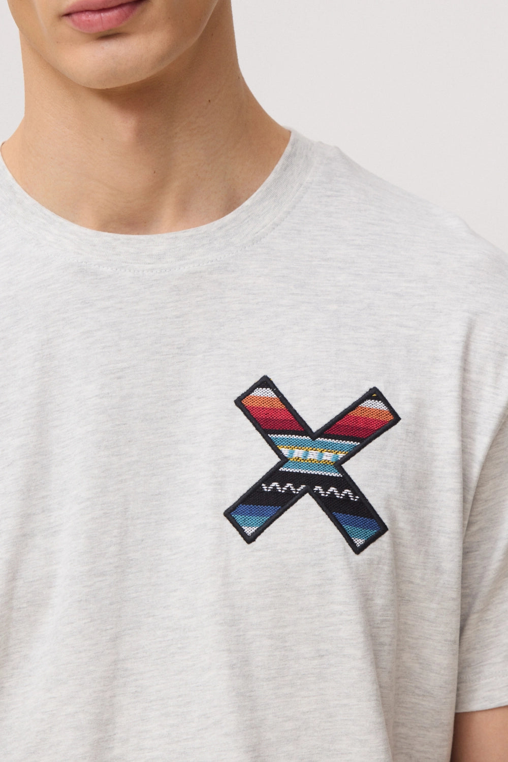 CAMISETA CLASSIC LIGHT GREY MELANGE