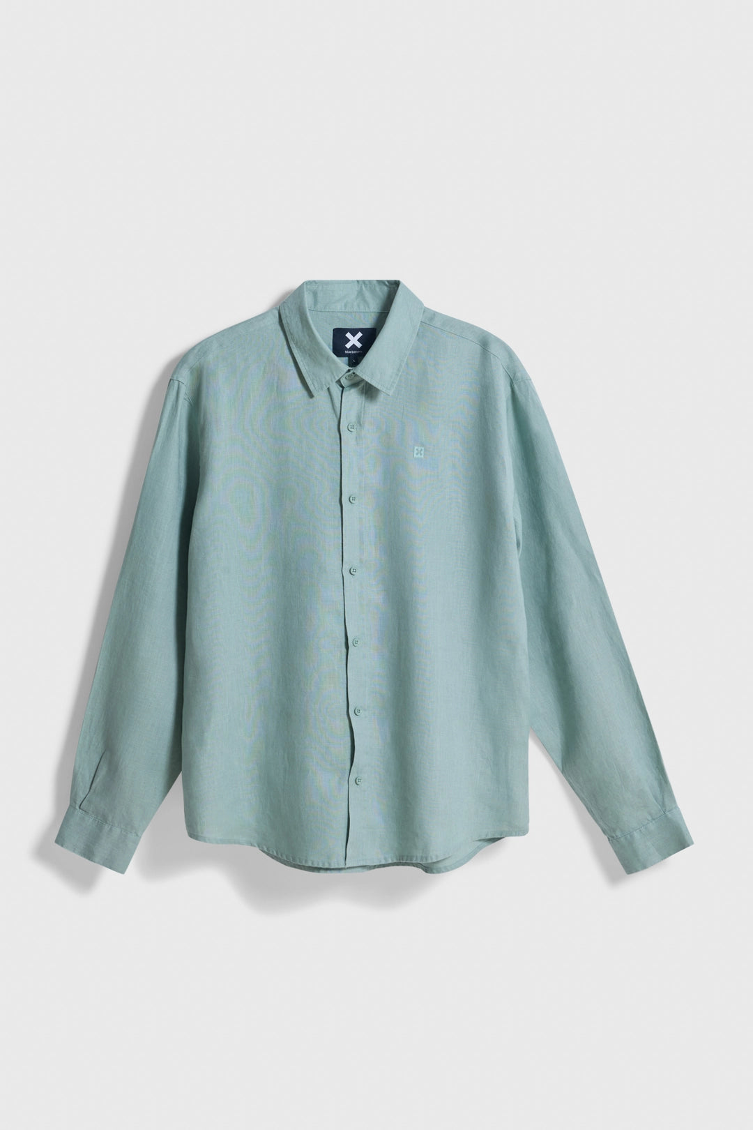 CAMISA DE LINO CORE SAGE