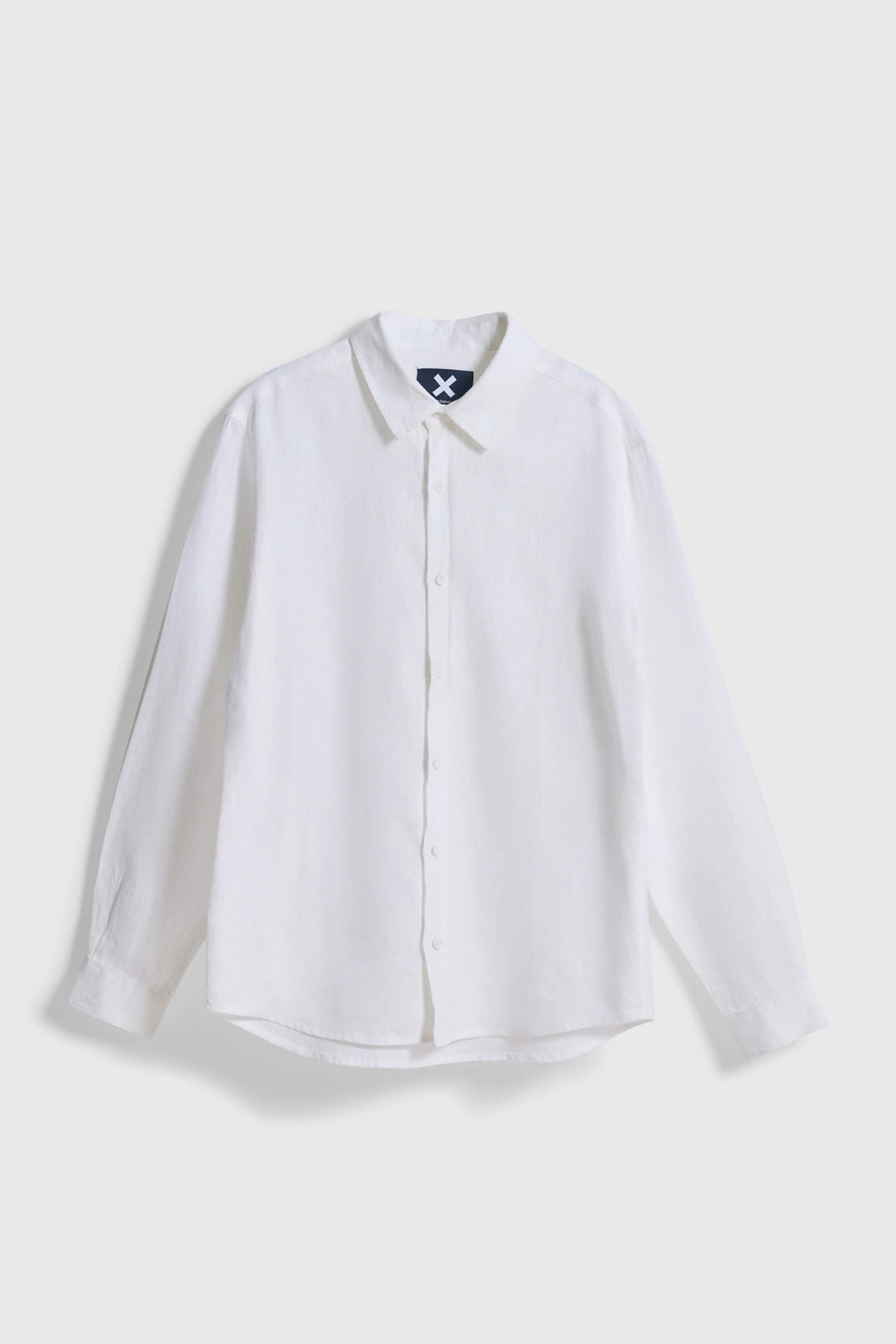 CAMISA DE LINO CORE BLANCA