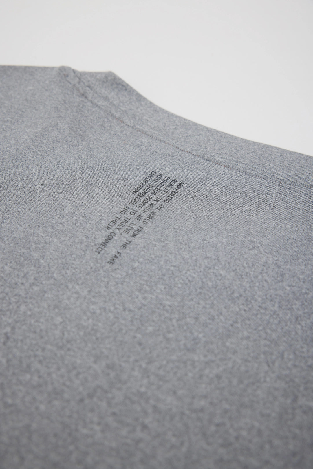 CAMISETA TRAIN DARK GREY MELANGE