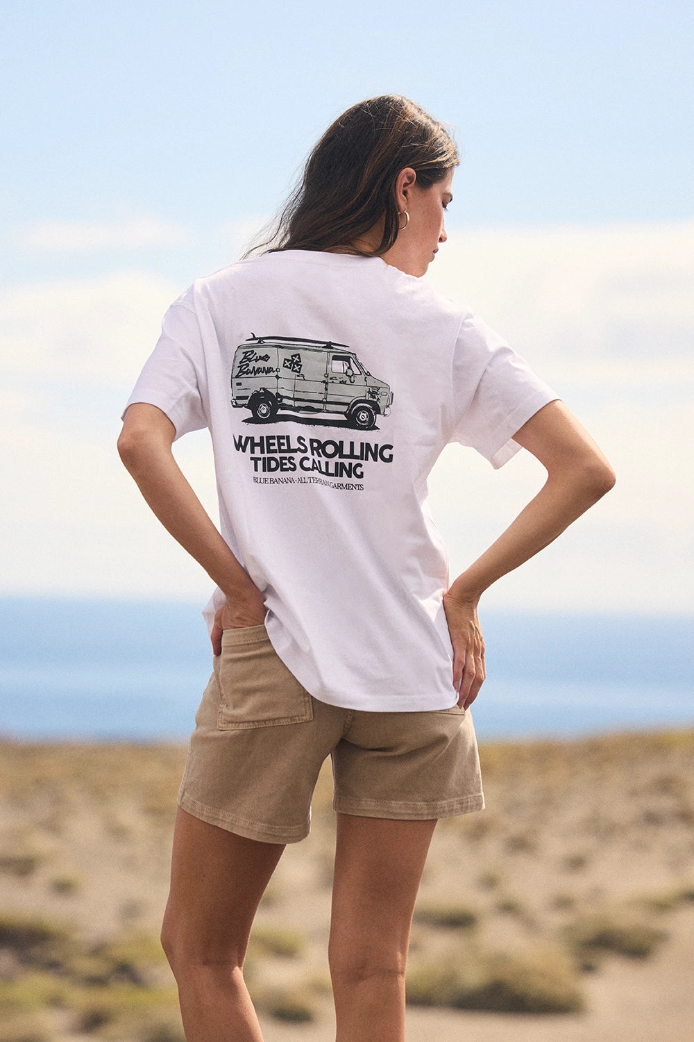 CAMISETA DRIVE BLANCA