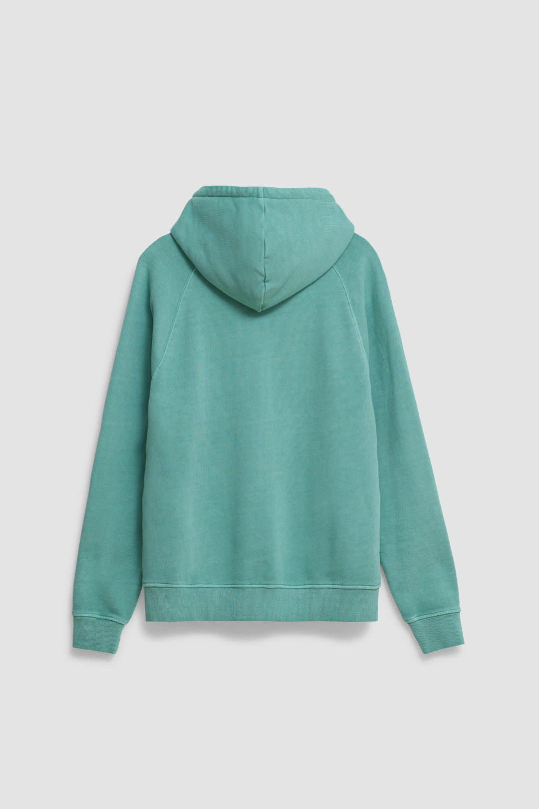 SUDADERA CON CAPUCHA FULL ZIP ICONIC DUSTY ACQUA