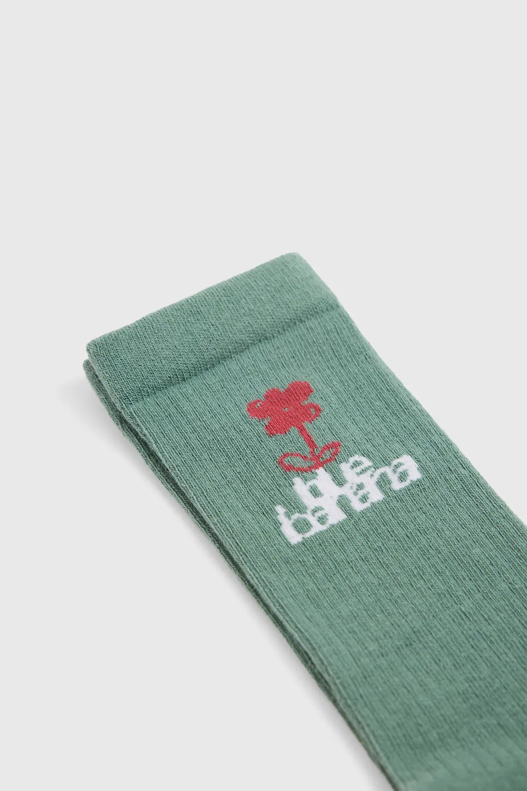 EMERALD FLOWER SOCKS