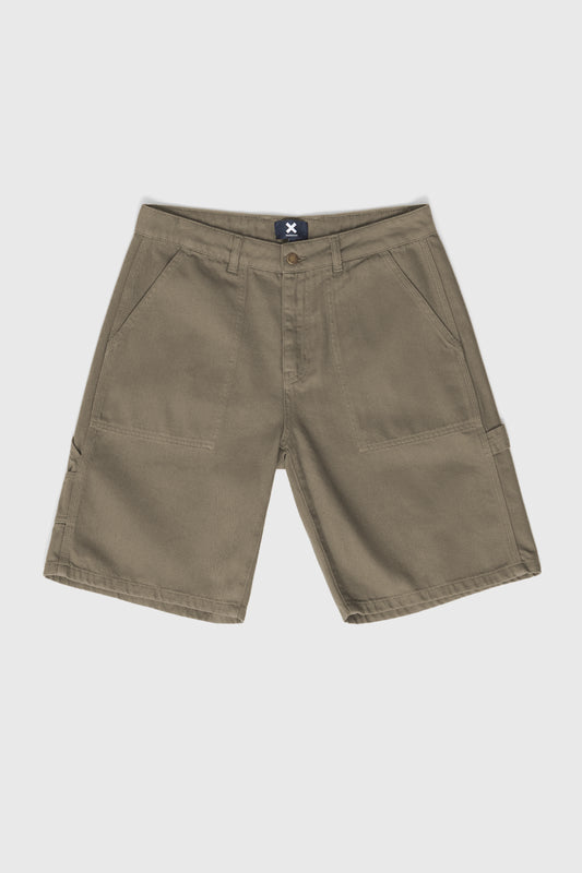 PANTALÓN CORTO FRANK OLIVE GREEN