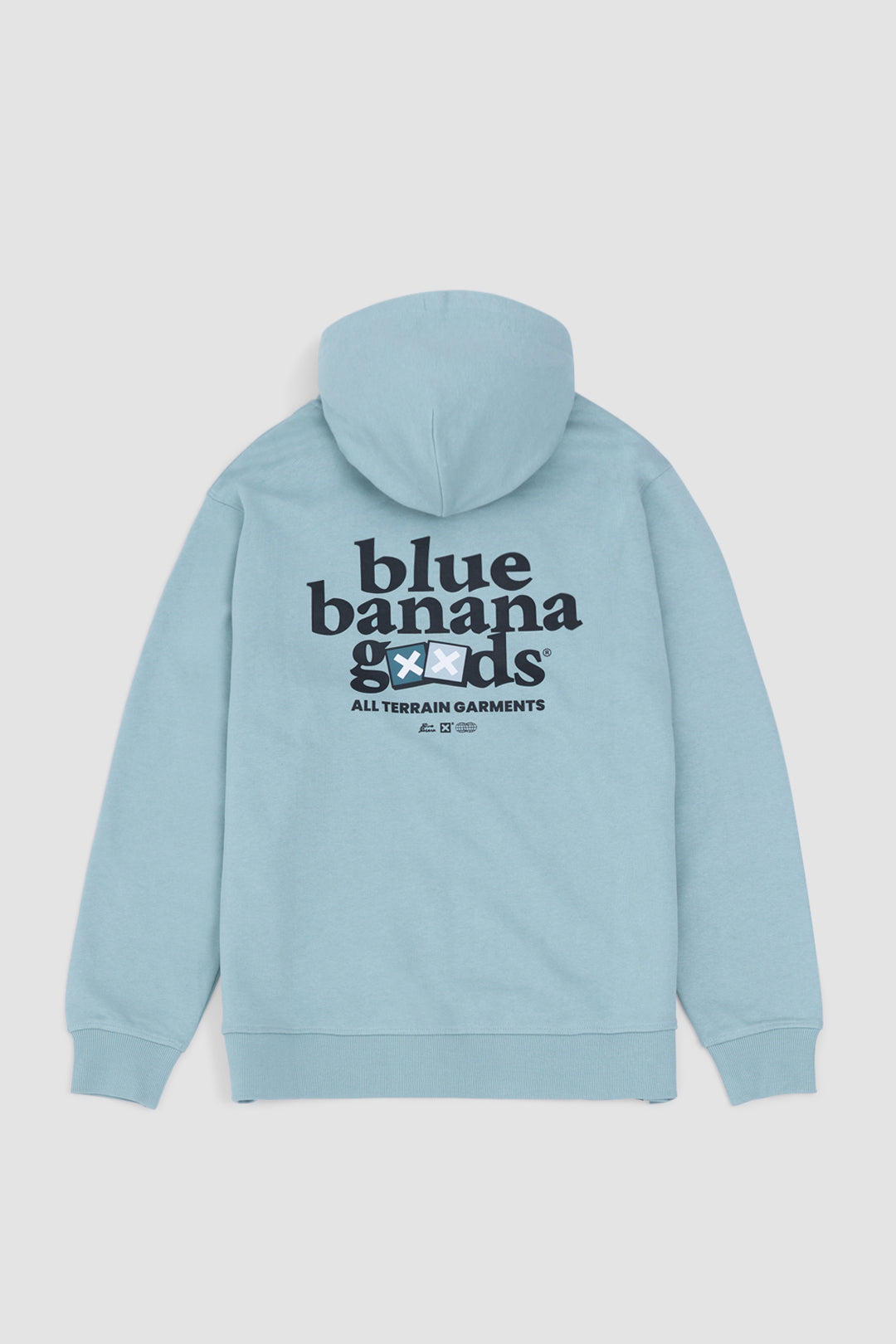 SUDADERA CON CAPUCHA FULL ZIP GOODS MIST