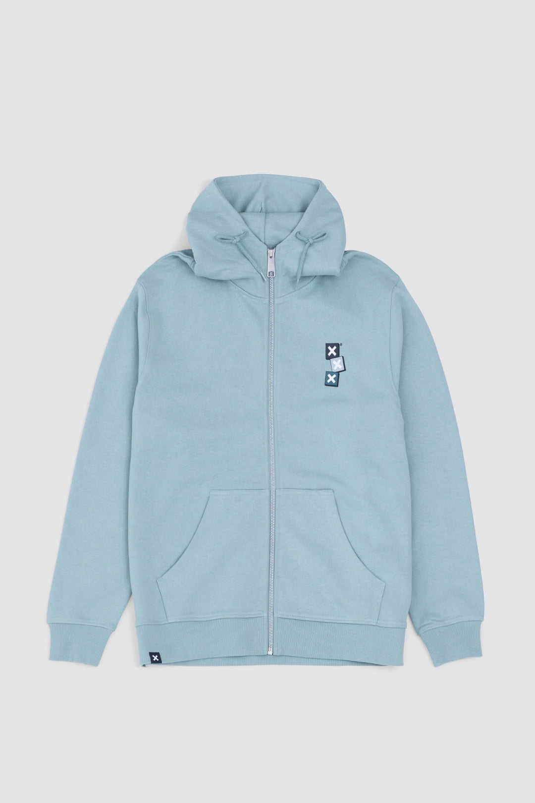 SUDADERA CON CAPUCHA FULL ZIP GOODS MIST