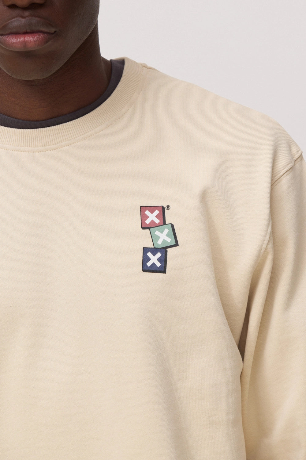 SUDADERA GOODS BEIGE