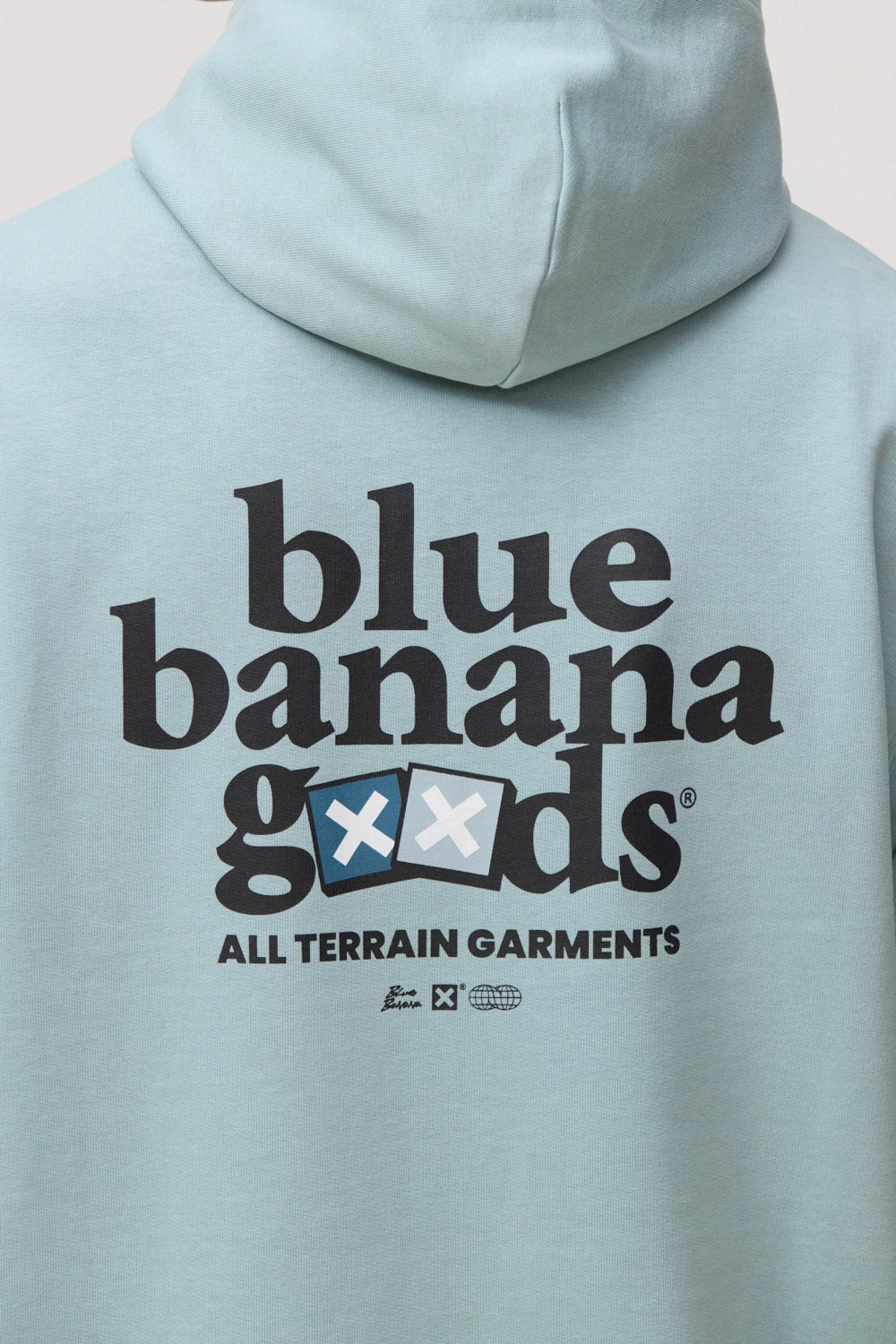 SUDADERA CON CAPUCHA FULL ZIP GOODS MIST