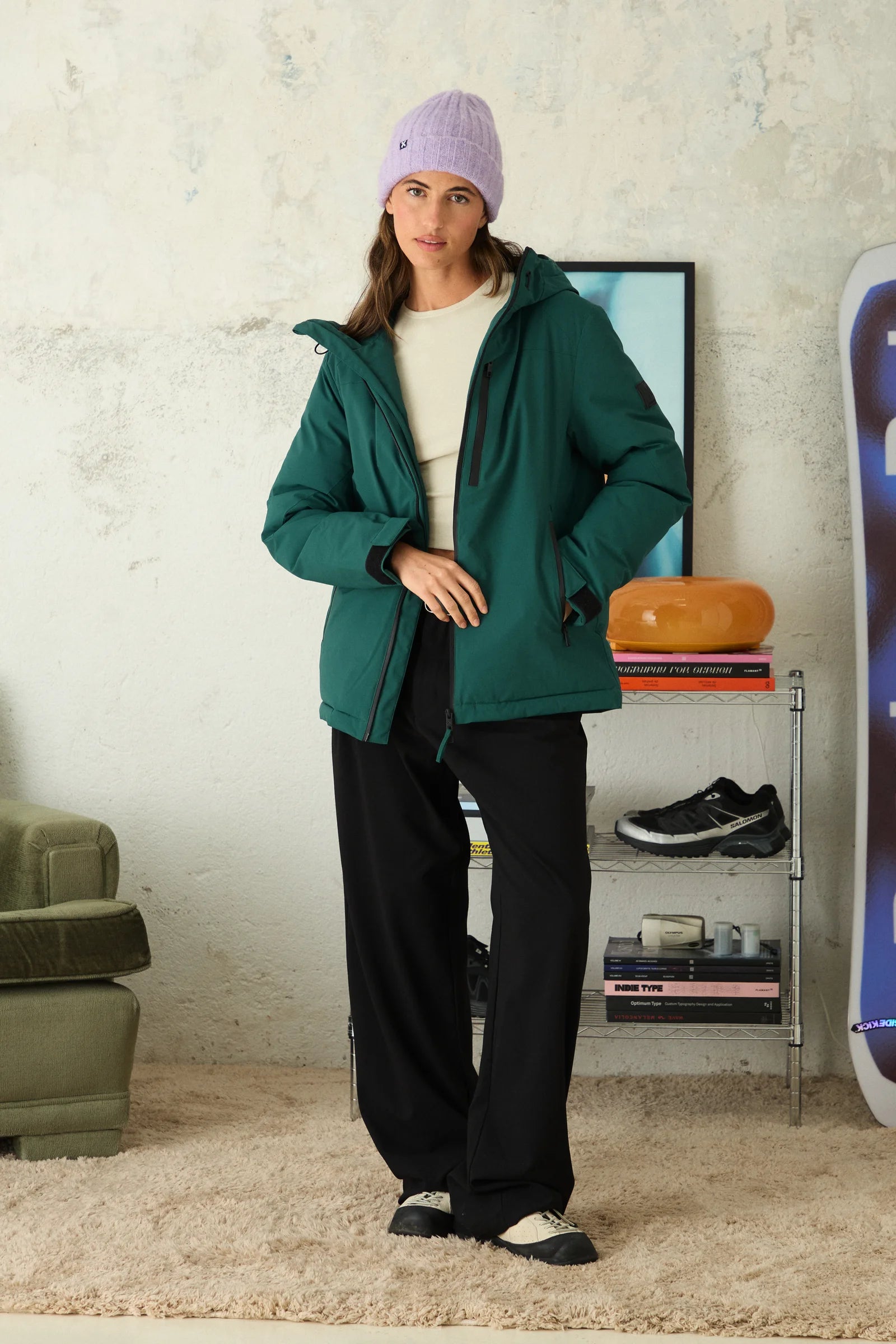 ABRIGO THUNDER VERDE thumbnail