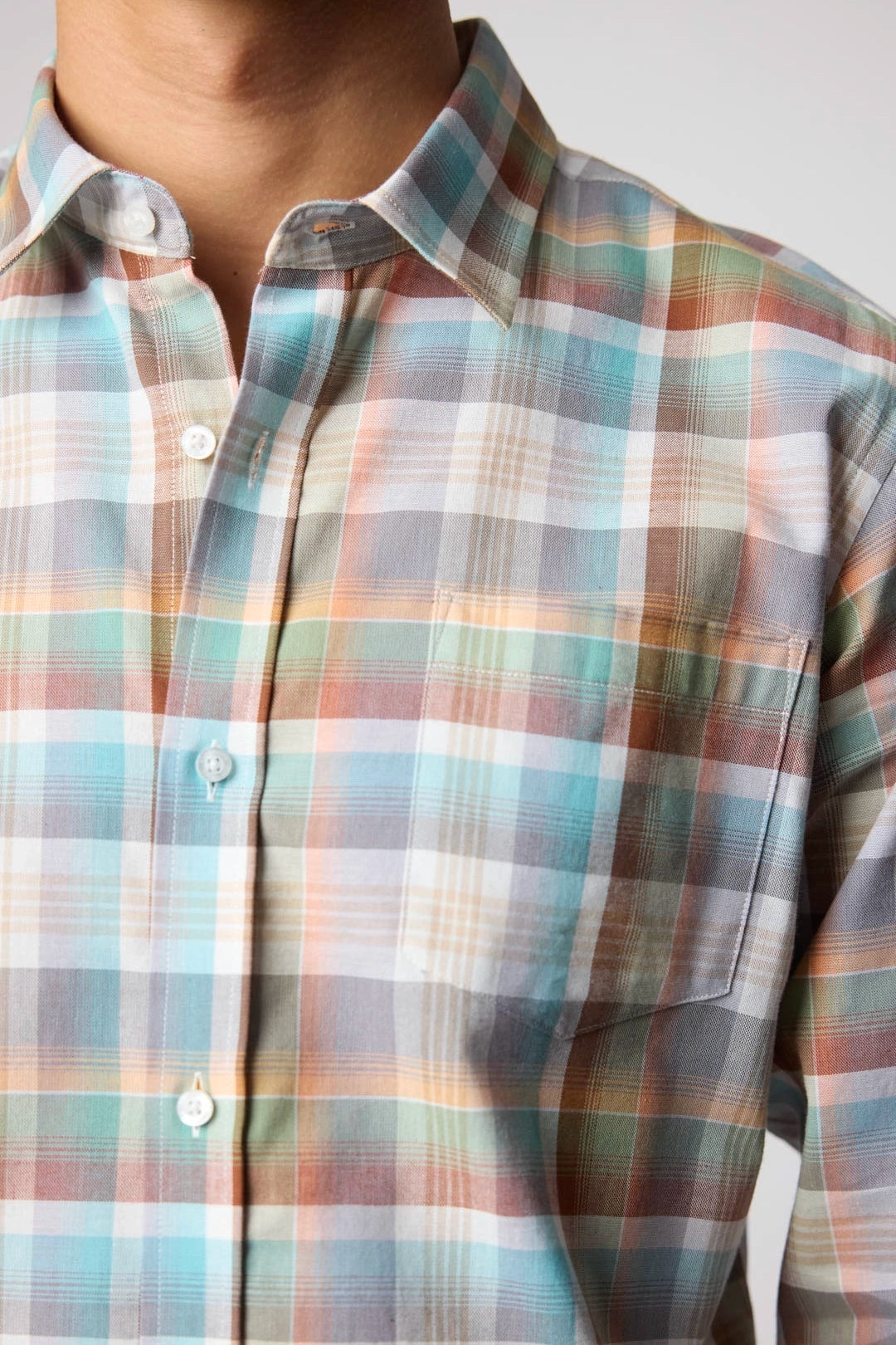 CAMISA PLAID SUMMER VERDE