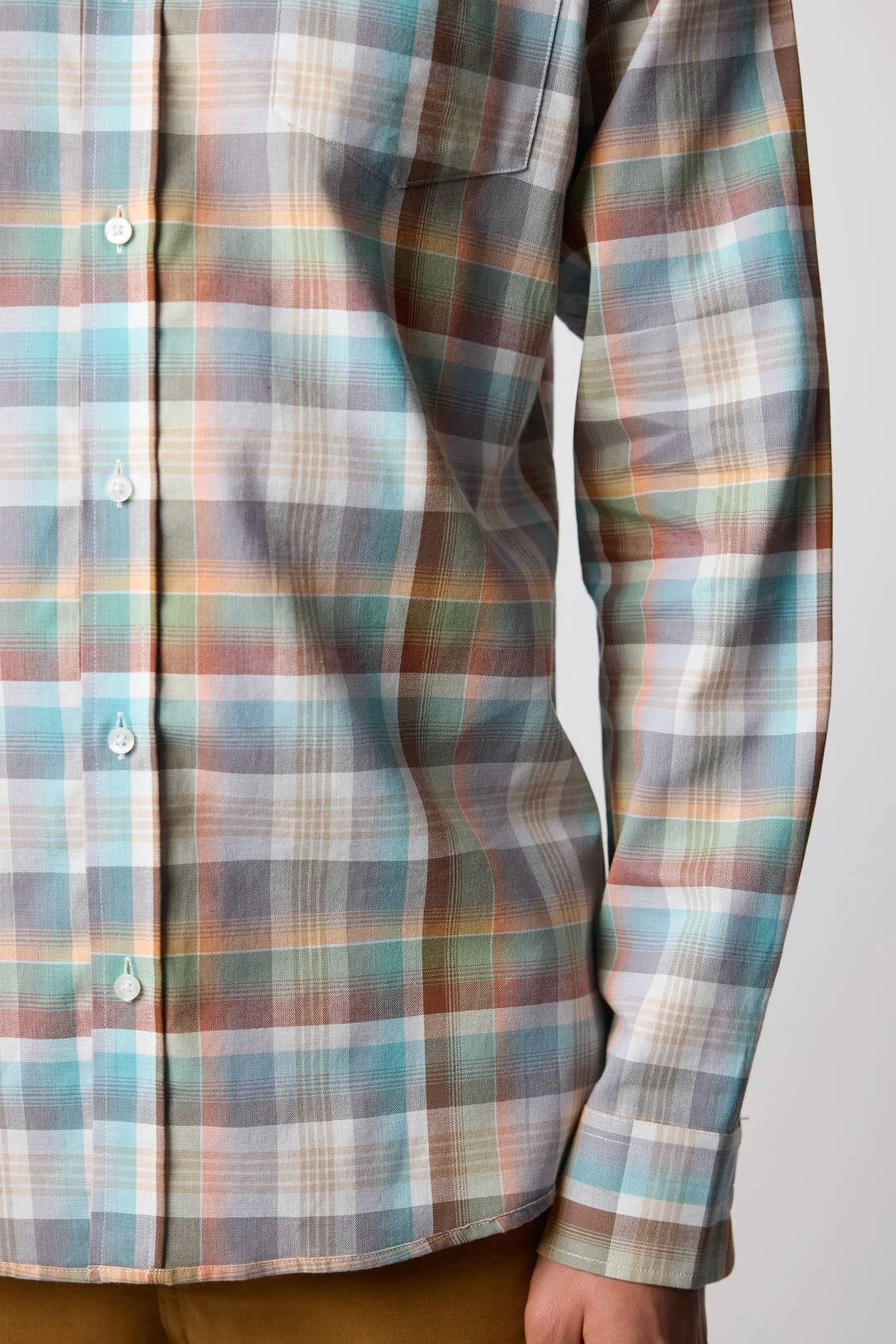 CAMISA PLAID SUMMER VERDE