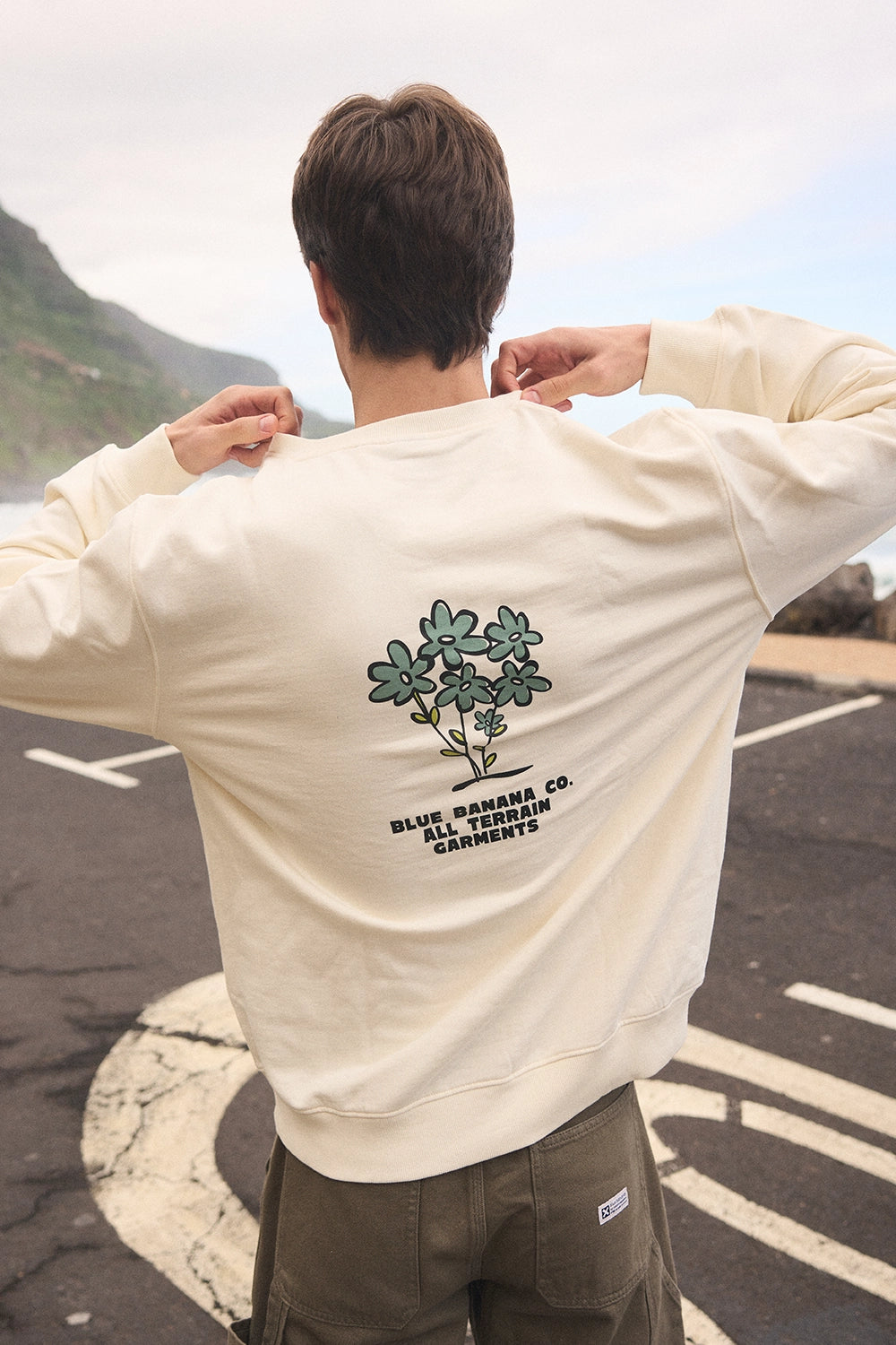 SUDADERA GROW BLANCO ROTO