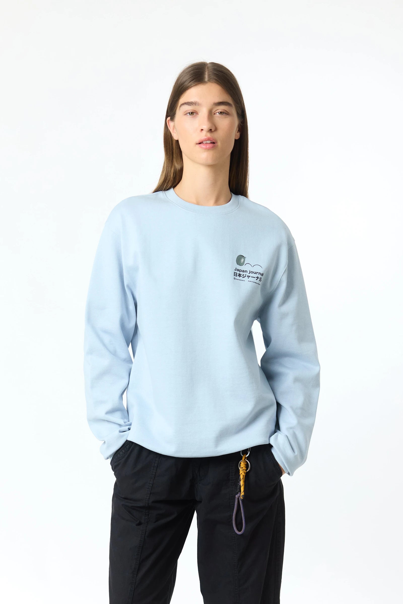 SUDADERA ROAD ICE BLUE thumbnail
