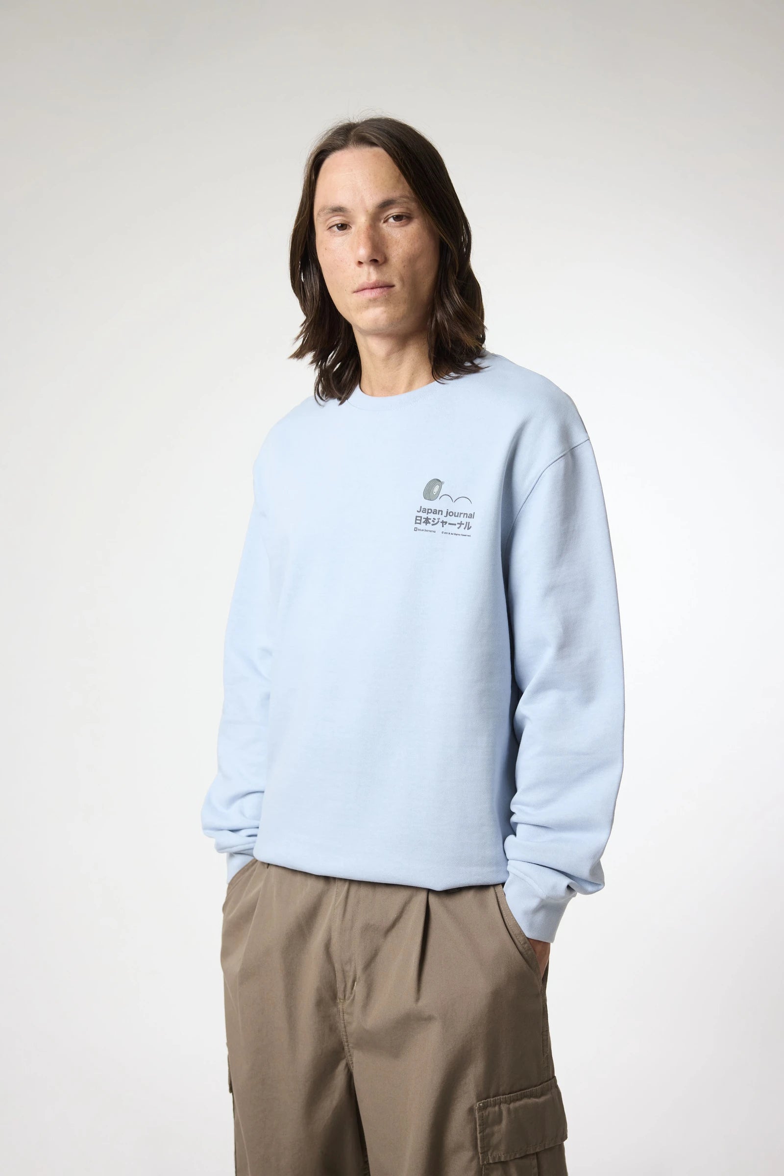 SUDADERA ROAD ICE BLUE thumbnail